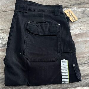 Duluth Trading Co. Black Flex Cargo Pants